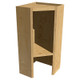 Angled Upper Appliance Cabinet Angled Upper Appliance Cabinet